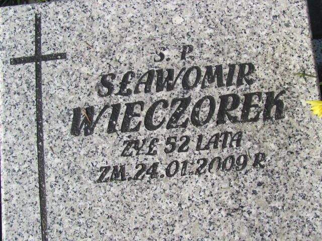 Sławomir Wieczorek 1956 Czeladź - Grobonet - Wyszukiwarka osób pochowanych