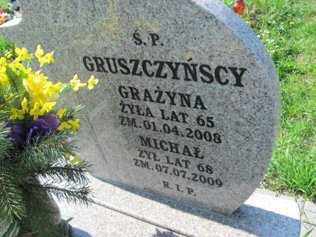 Grażyna Gruszczyńska 1942 Czeladź - Grobonet - Wyszukiwarka osób pochowanych