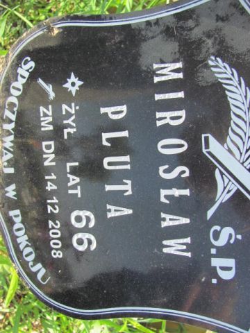Mirosław Pluta 1942 Czeladź - Grobonet - Wyszukiwarka osób pochowanych