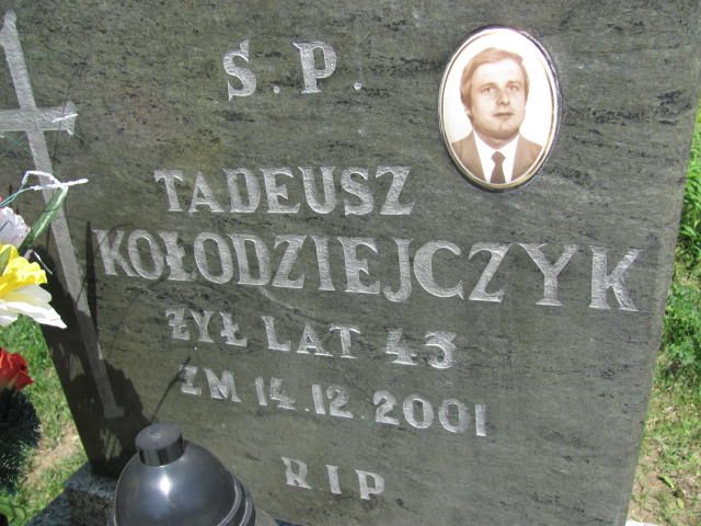 Tadeusz Kołodziejczyk 1958 Czeladź - Grobonet - Wyszukiwarka osób pochowanych