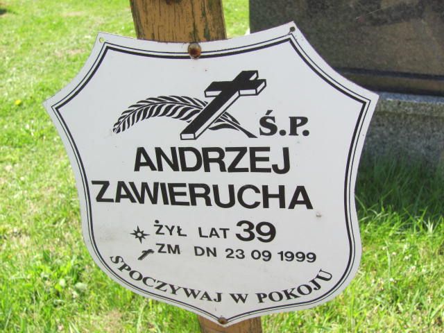 Andrzej Zawierucha 1960 Czeladź - Grobonet - Wyszukiwarka osób pochowanych