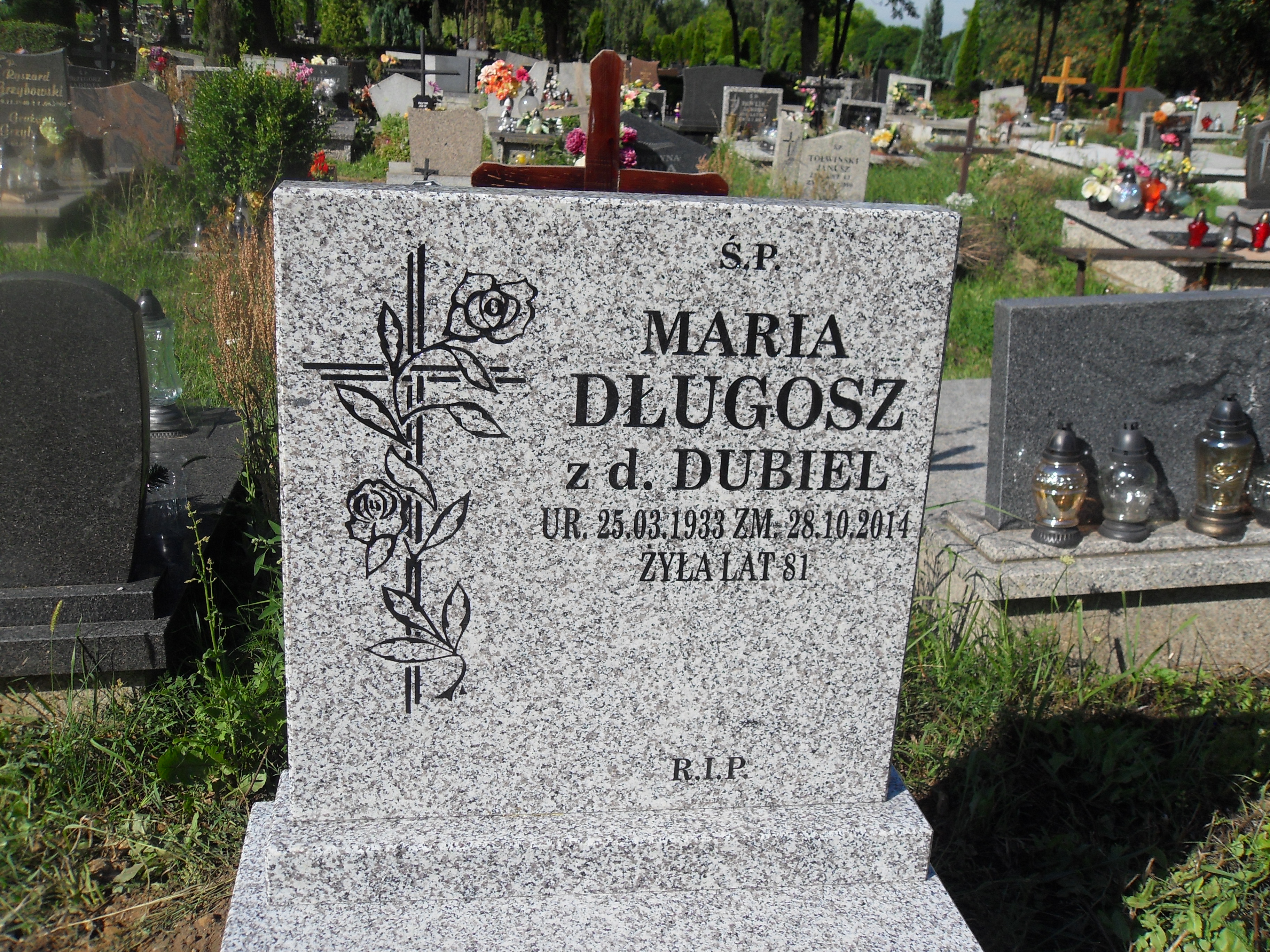 Grób STANISŁAW DŁUGOSZ