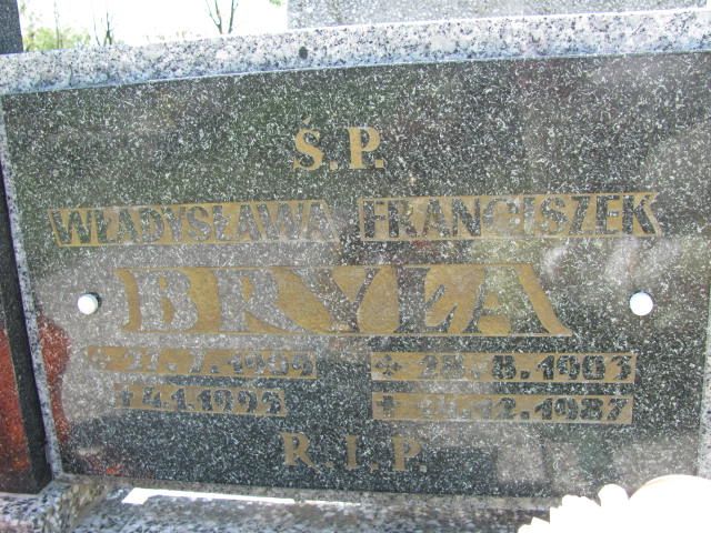 Franciszek Bryła 1903 Czeladź - Grobonet - Wyszukiwarka osób pochowanych