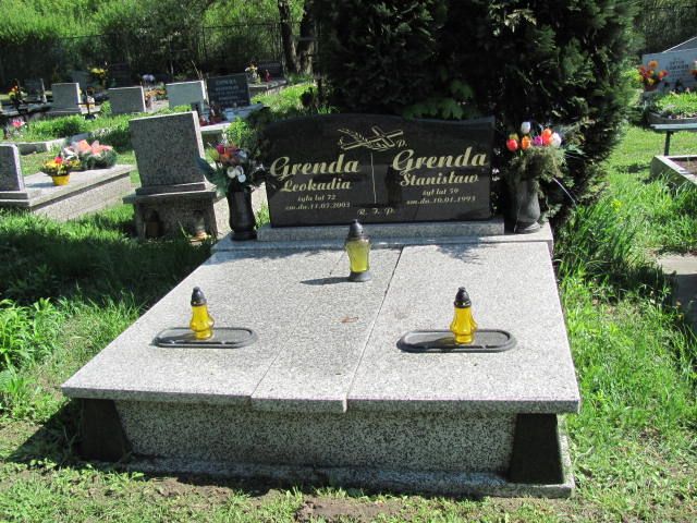 Grób Stanisław Grenda