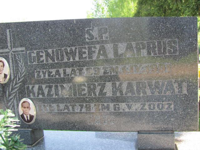 Genowefa Laprus 1931 Czeladź - Grobonet - Wyszukiwarka osób pochowanych