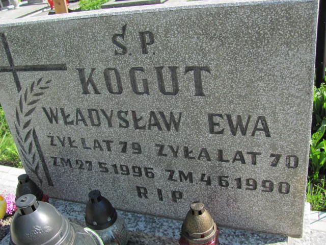 Władysław Kogut 1917 Czeladź - Grobonet - Wyszukiwarka osób pochowanych