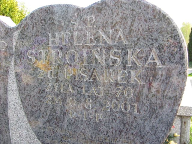 Helena Stroińska 1931 Czeladź - Grobonet - Wyszukiwarka osób pochowanych