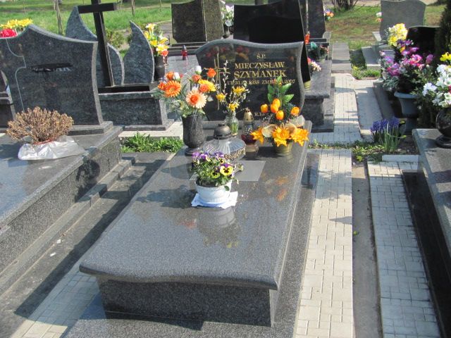 Grób Mieczysław Szymanek