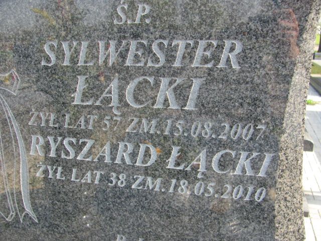 Sylwester Łącki 1950 Czeladź - Grobonet - Wyszukiwarka osób pochowanych