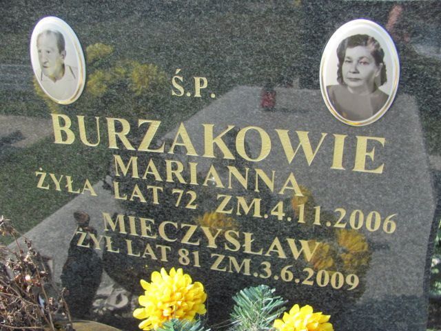 Mieczysław Burzak 1928 Czeladź - Grobonet - Wyszukiwarka osób pochowanych