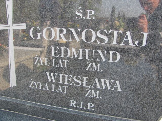 Jarosław GORNOSTAJ 1963 Czeladź - Grobonet - Wyszukiwarka osób pochowanych