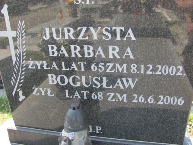 Barbara Jurzysta 1937 Czeladź - Grobonet - Wyszukiwarka osób pochowanych