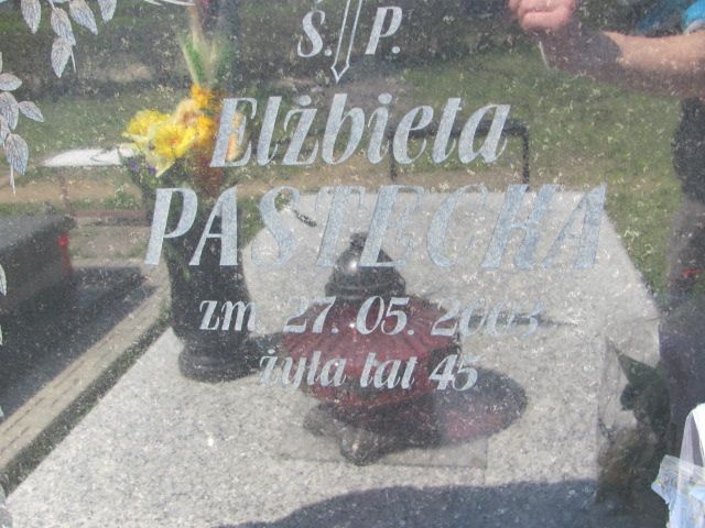 Elżbieta Pastecka 1957 Czeladź - Grobonet - Wyszukiwarka osób pochowanych