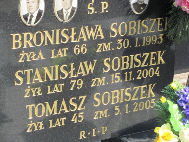 Bronisława Sobiszek 1926 Czeladź - Grobonet - Wyszukiwarka osób pochowanych