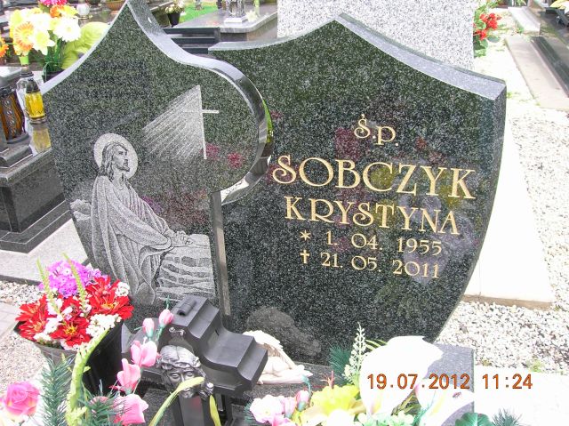 Krystyna Sobczyk 1955 Czeladź - Grobonet - Wyszukiwarka osób pochowanych