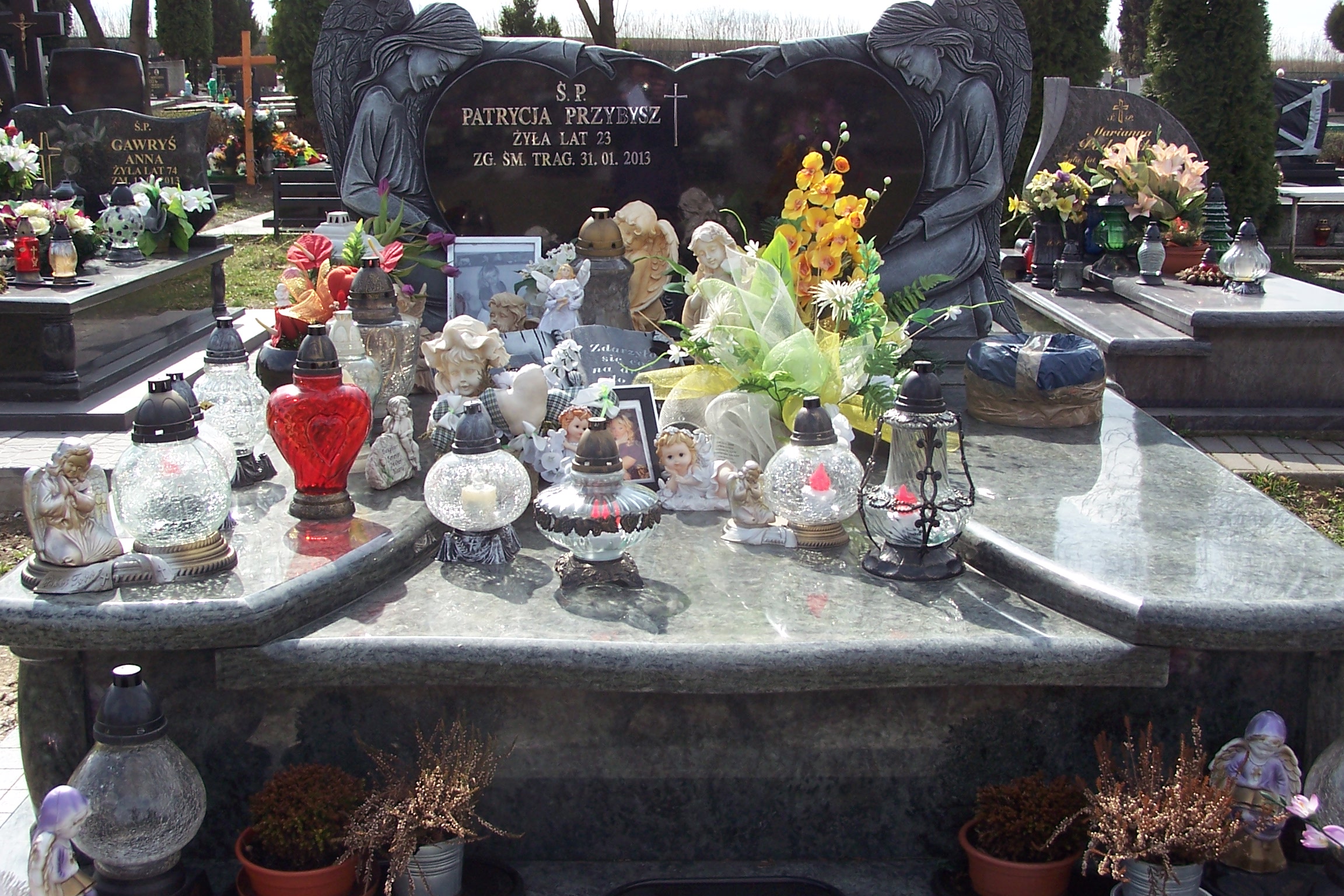 Patrycja Przybysz 1989 Czeladź - Grobonet - Wyszukiwarka osób pochowanych