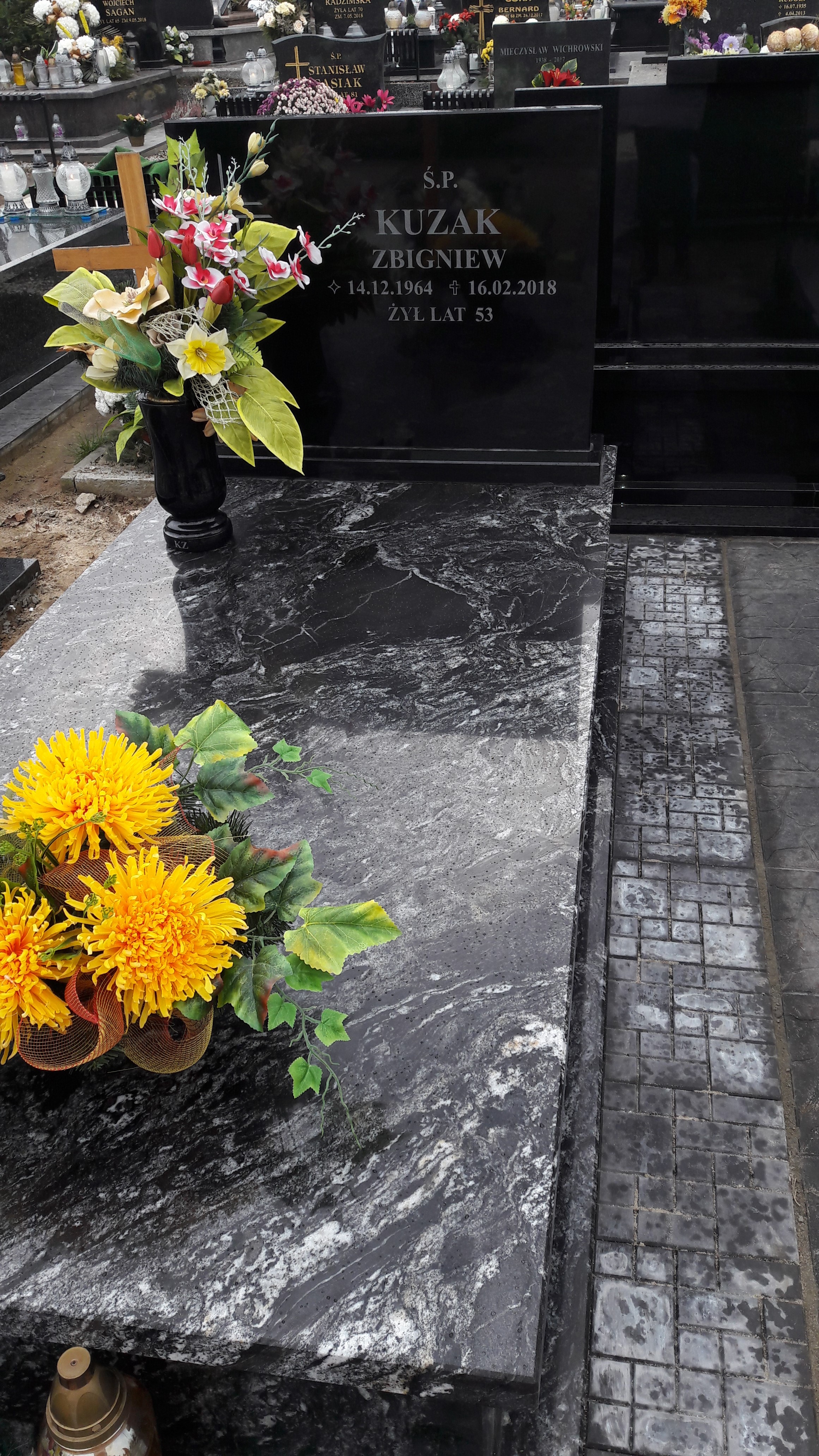 Zbigniew KUZAK 1964 Czeladź - Grobonet - Wyszukiwarka osób pochowanych