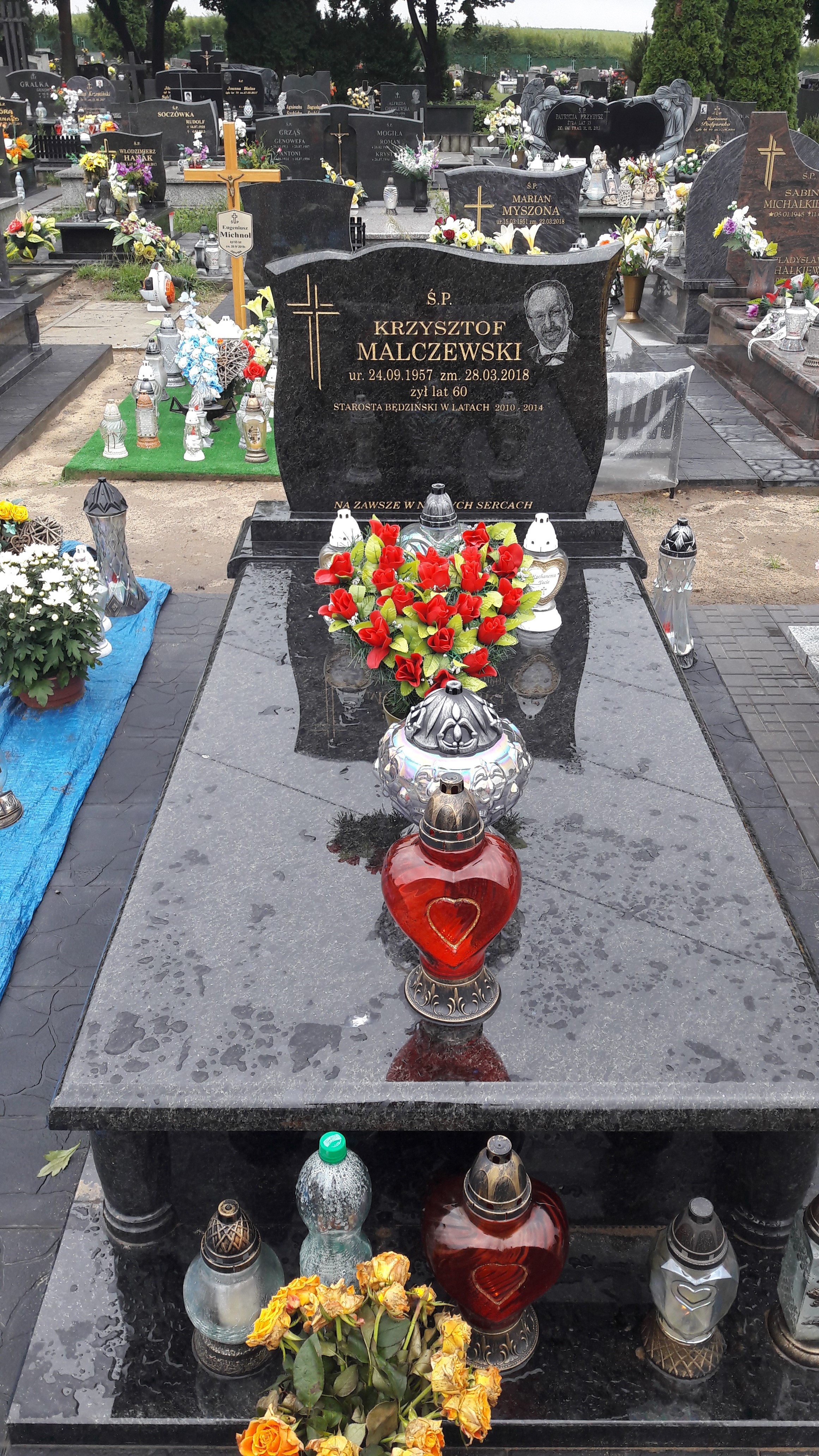 Krzysztof MALCZEWSKI 1957 Czeladź - Grobonet - Wyszukiwarka osób pochowanych