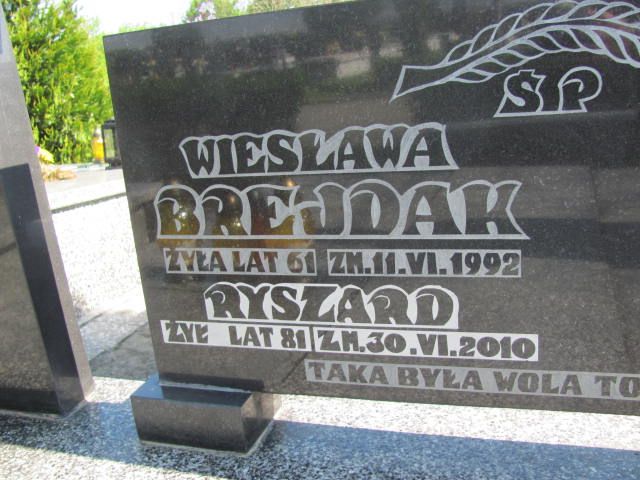 Ryszard Brejdak 1928 Czeladź - Grobonet - Wyszukiwarka osób pochowanych