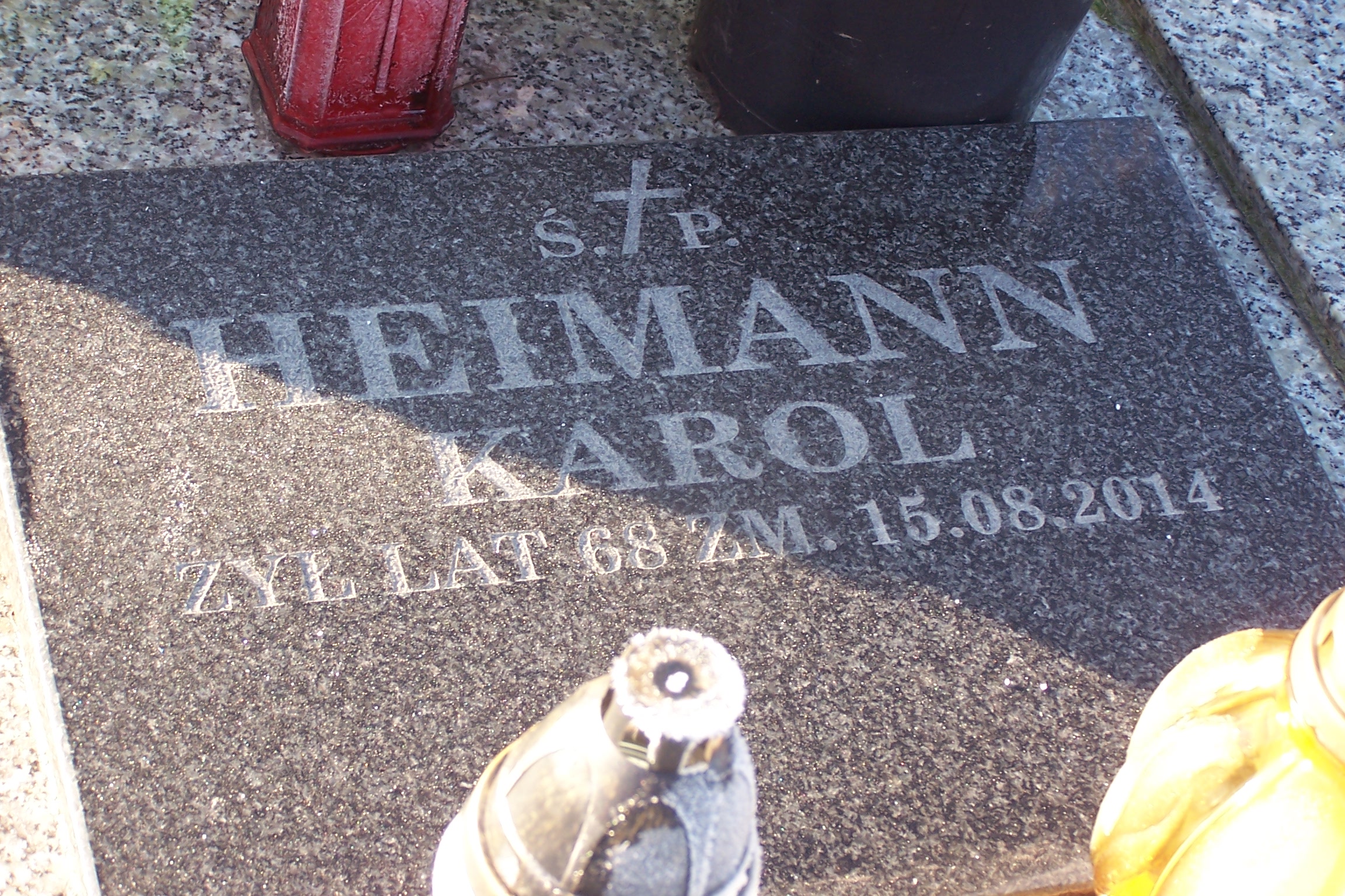 Grób JADWIGA HEIMANN