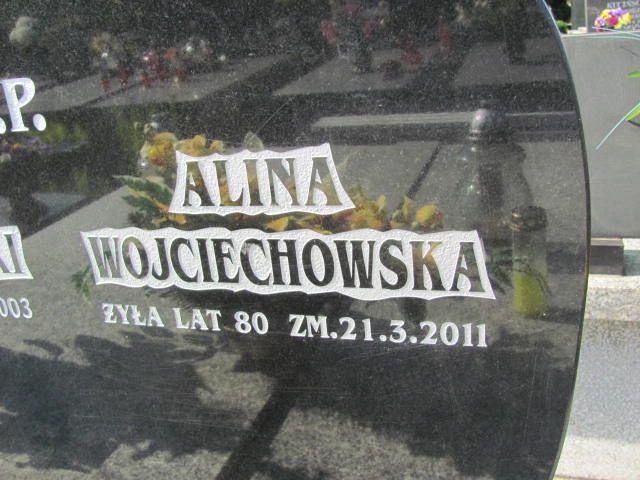 Alina Wojciechowska 1930 Czeladź - Grobonet - Wyszukiwarka osób pochowanych