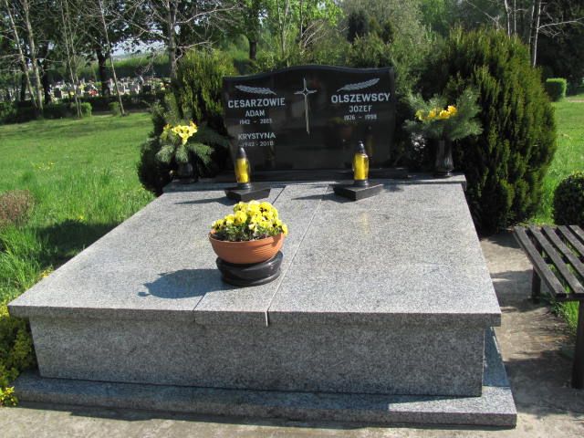 Grób Kazimiera Olszewska