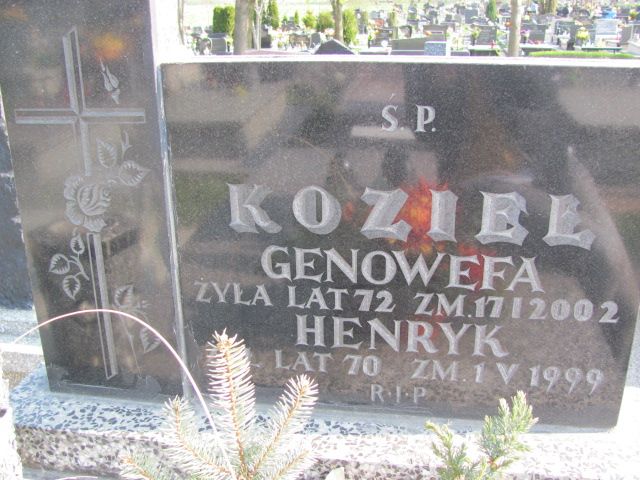 Andrzej KOZIEŁ 1959 Czeladź - Grobonet - Wyszukiwarka osób pochowanych
