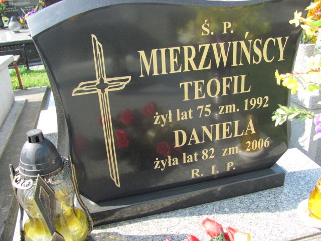 Daniela Mierzwińska 1924 Czeladź - Grobonet - Wyszukiwarka osób pochowanych