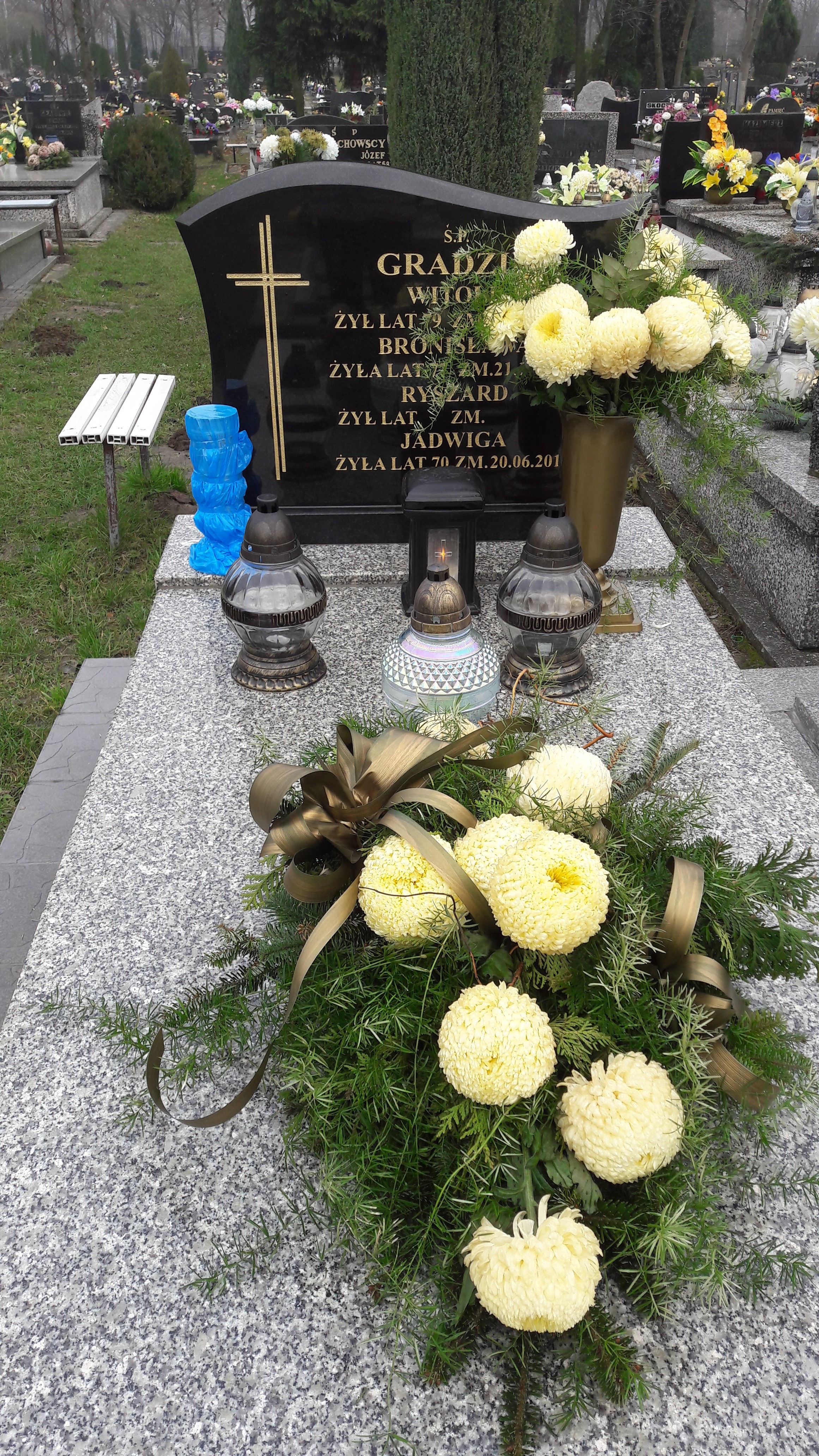 Grób Witold Gradzik