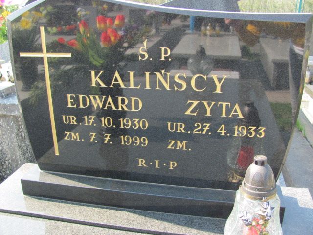 Edward Kaliński 1930 Czeladź - Grobonet - Wyszukiwarka osób pochowanych