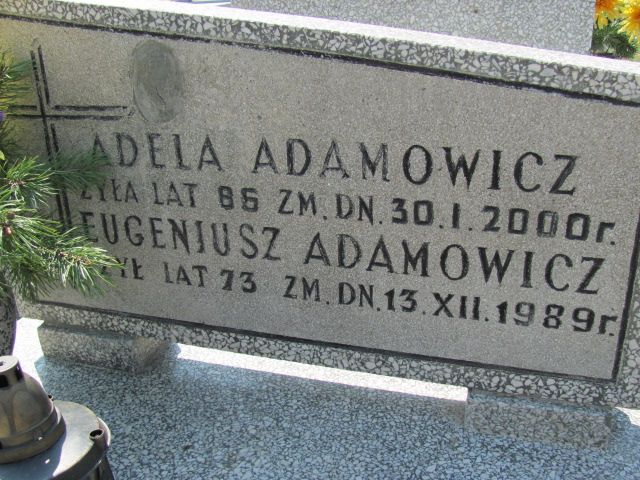 Adela Adamowicz 2000 Czeladź - Grobonet - Wyszukiwarka osób pochowanych