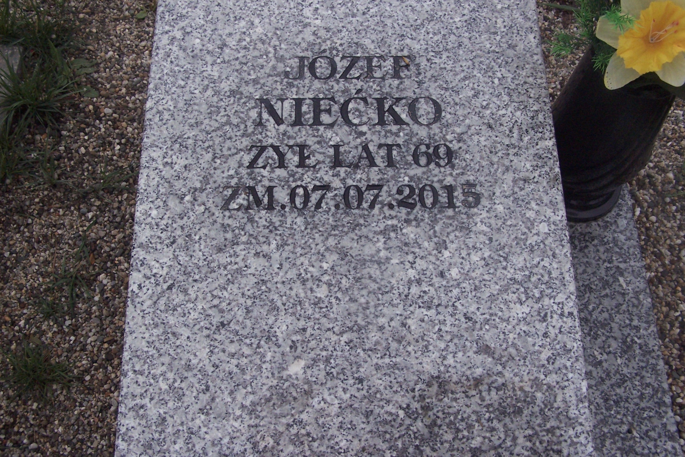 Grób MICHAŁ NIEĆKO
