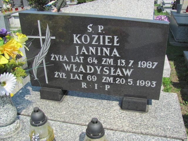 Janina Kozieł 1923 Czeladź - Grobonet - Wyszukiwarka osób pochowanych