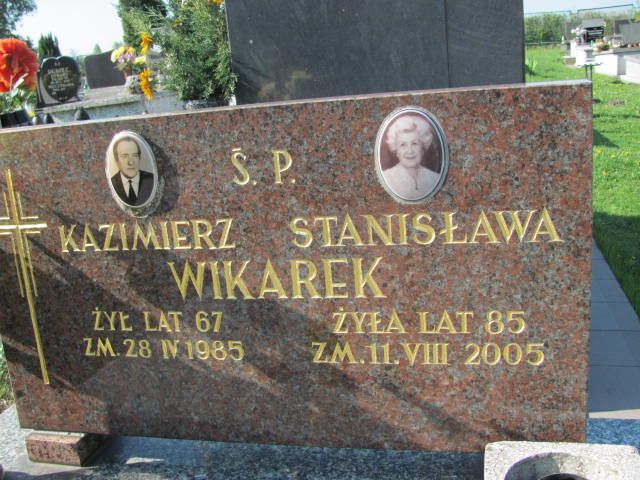 Kazimierz Wikarek 1918 Czeladź - Grobonet - Wyszukiwarka osób pochowanych