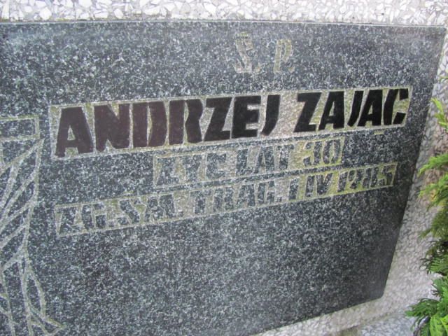 Andrzej Zając 1954 Czeladź - Grobonet - Wyszukiwarka osób pochowanych