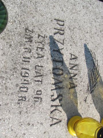 Anna Przytomska 1894 Czeladź - Grobonet - Wyszukiwarka osób pochowanych