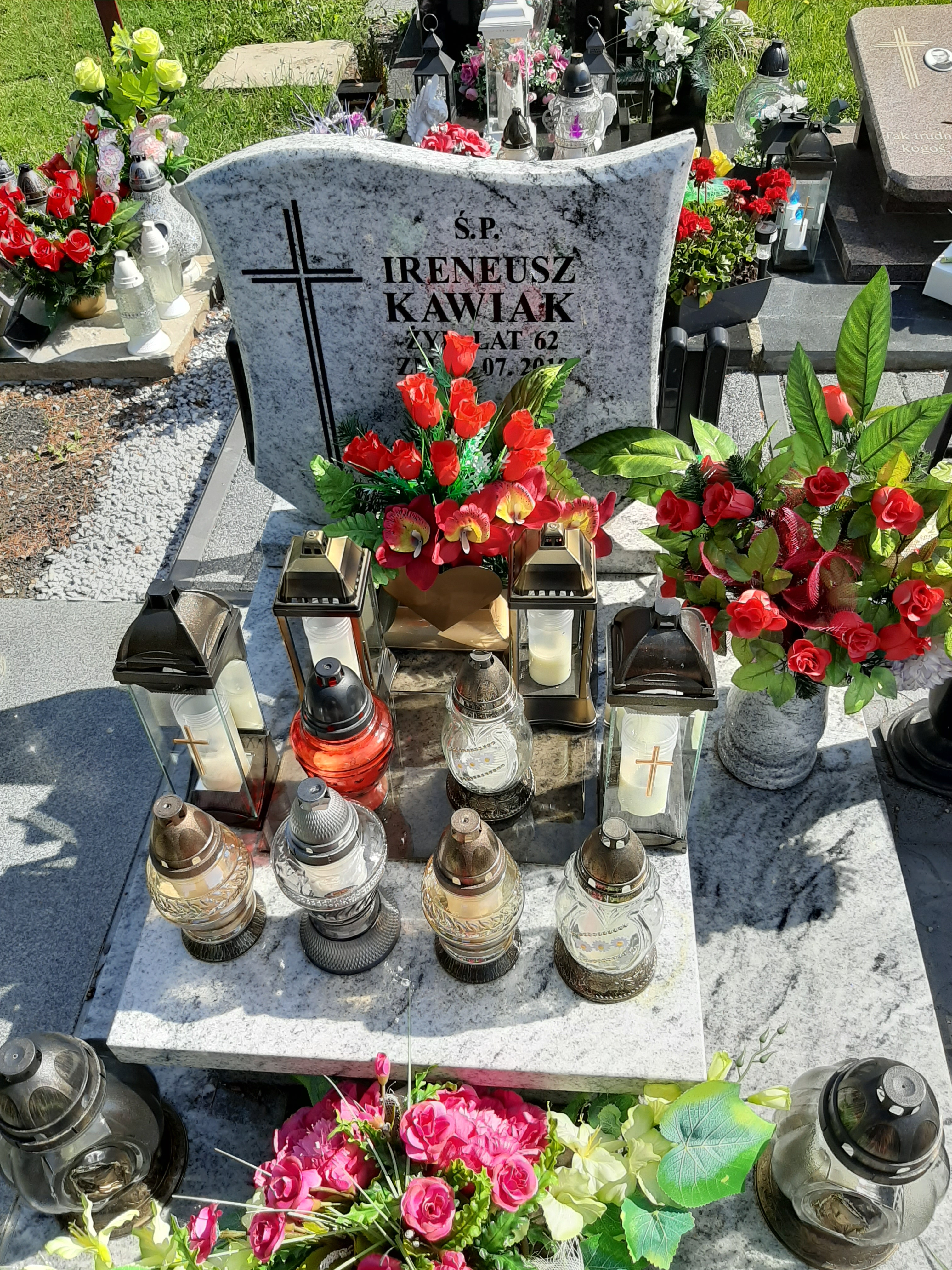 Grób IRENEUSZ KAWIAK