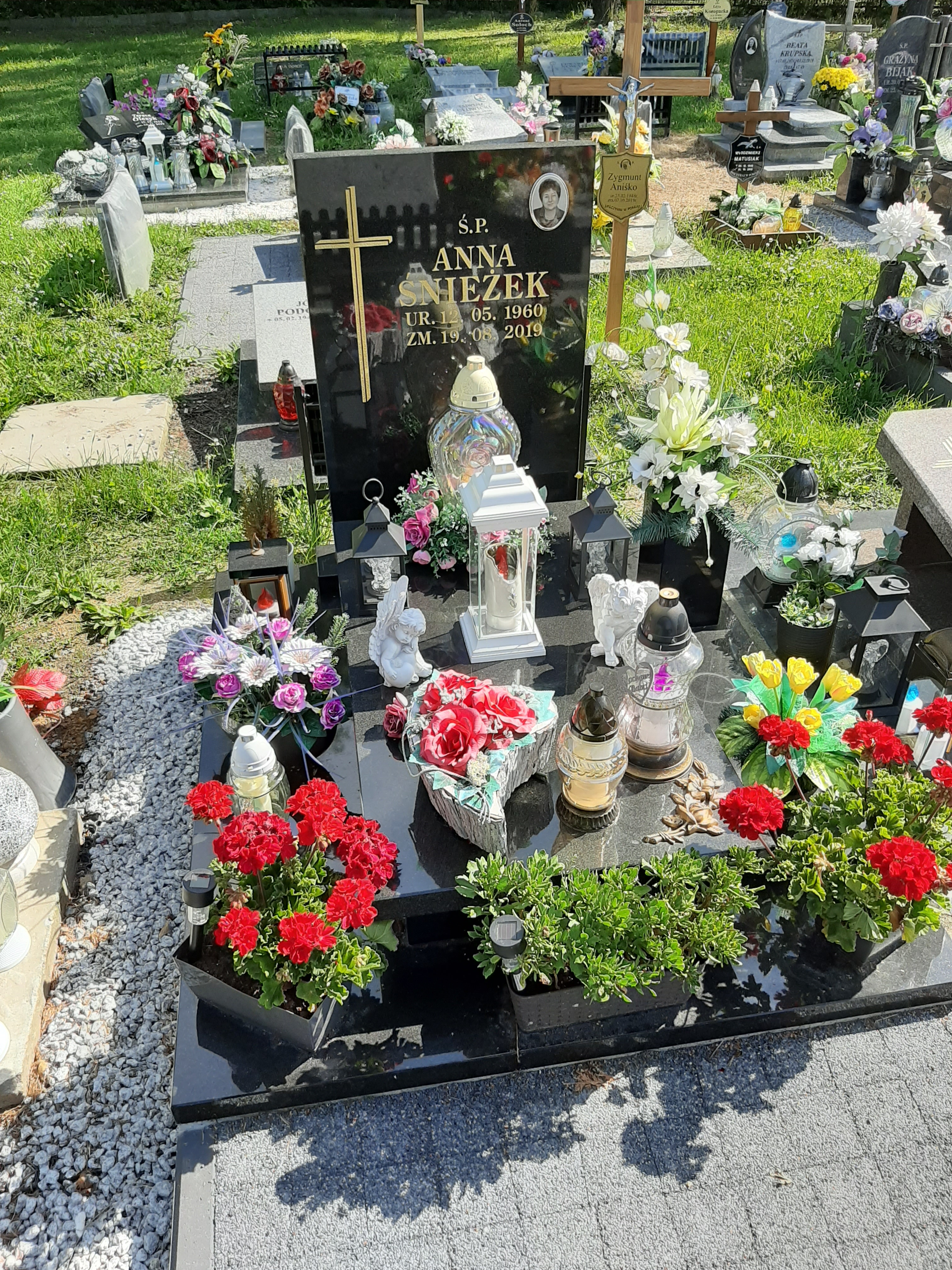 Anna ŚNIEŻEK 1960 Czeladź - Grobonet - Wyszukiwarka osób pochowanych